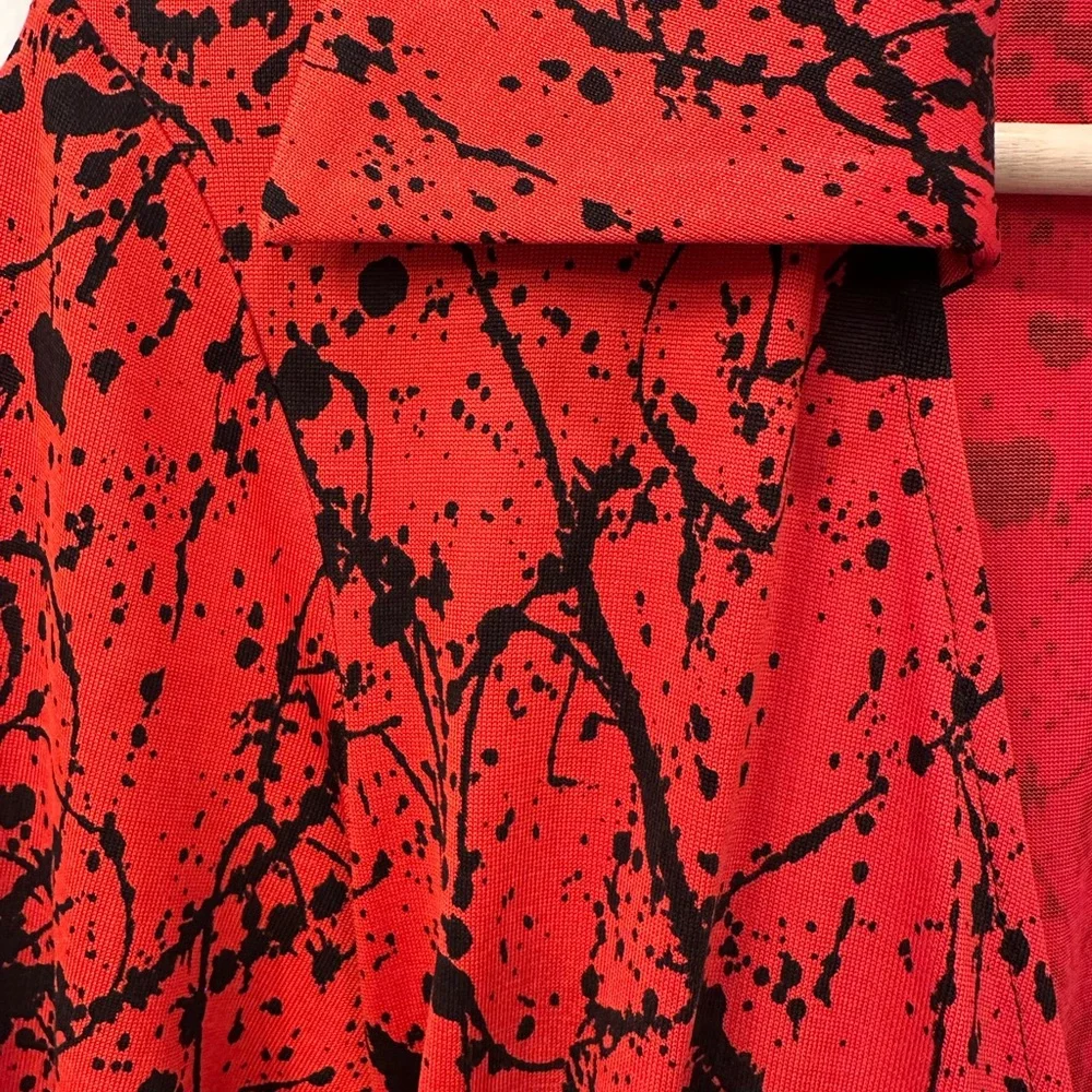 Iconic DVF Splatter Print Silk Jersey Wrap Dress Vintage Collection Reissue 8 - Picture 5 of 7